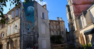 Mur peint "Mémoires du XXe ciel"