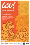 Affiche exposition Lou ! Cher journal...